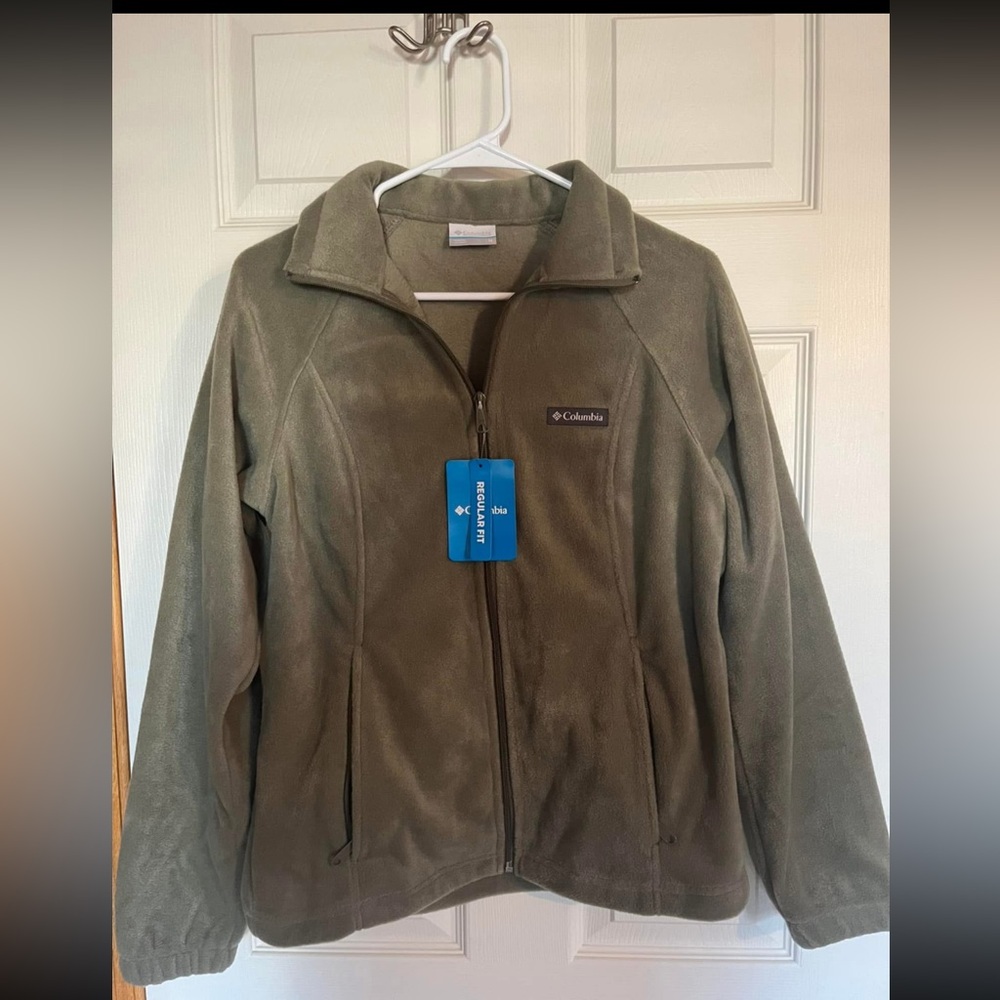 Columbia Benton springs fleece jacket stone green